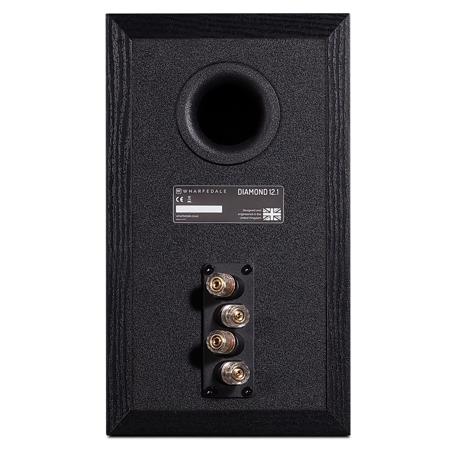 Wharfedale Diamond 12.1 5" 2-Way Bookshelf Speaker, Pair, Black