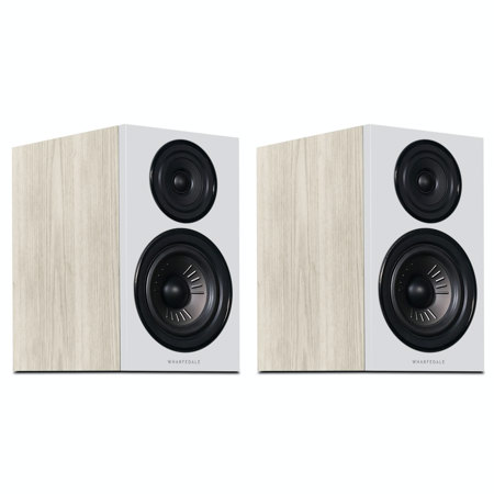 Wharfedale Diamond 12.2 6.5" 2-Way Bookshelf Speaker, Pair, Light Oak
