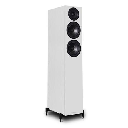 Wharfedale Diamond 12.3 Dual 5" 2.5-Way Tower Floor Standing Speaker, White
