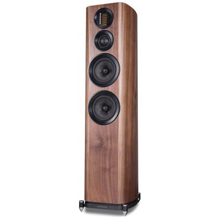 Wharfdale EVO4.4 Dual 6.5" 3-Way Floorstanding Speaker, Walnut, Single