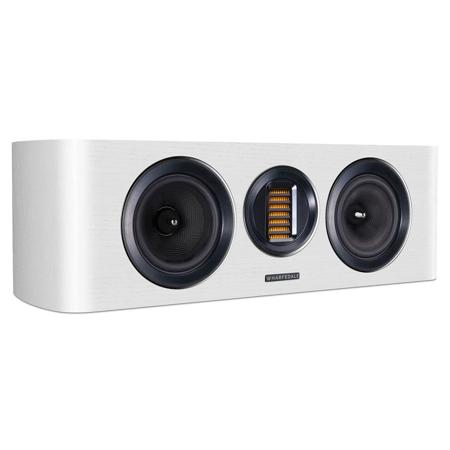 Wharfdale EVO4.CS Dual 5" 2-Way Center Channel Speaker, White Ash