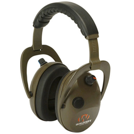 Walkers Alpha Power Muffs Electronic, D-max, Green