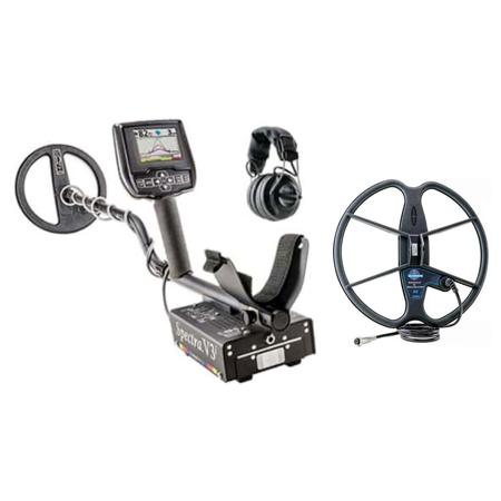 White's Spectra V3i Wireless Metal Detector with Head Phones W/13" Detech Coil