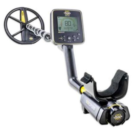 White's MX Sport Waterproof Metal Detector, 10" DD Coil, 13.9 kHz Frequency