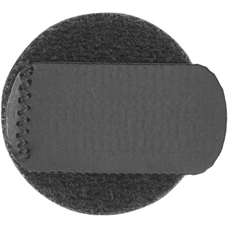 Wireless Mic Belts Cable Discs Management Tabs, Black, 20-Pack