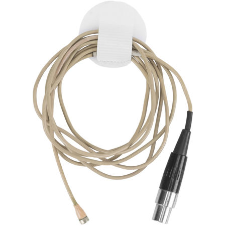 Wireless Mic Belts Cable Discs Management Tabs, White, 50-Pack