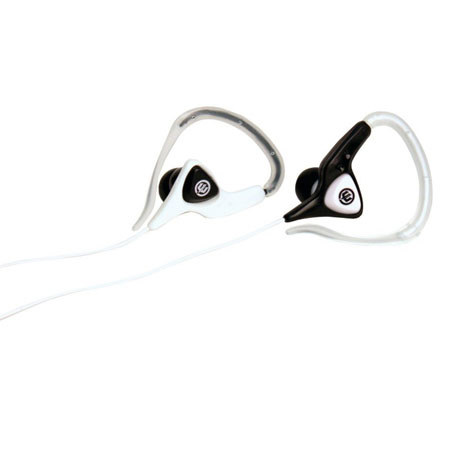 Wicked Helix WI-2000 In Ear Headphones, Black and White