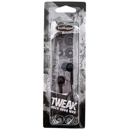 Wicked EH-270 EarHugger Tweak MicroMetallics Stereo Earbuds - Black