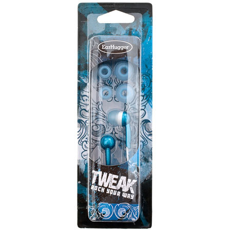 Wicked EH-271 EarHugger Tweak MicroMetallics Stereo Earbuds - Blue