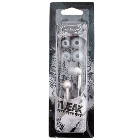 Wicked EH-274 EarHugger Tweak MicroMetallics Stereo Earbuds - White
