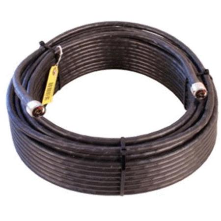 Wilson Electronics 100' WILSON400 N-Male to N-Male Cable, Black