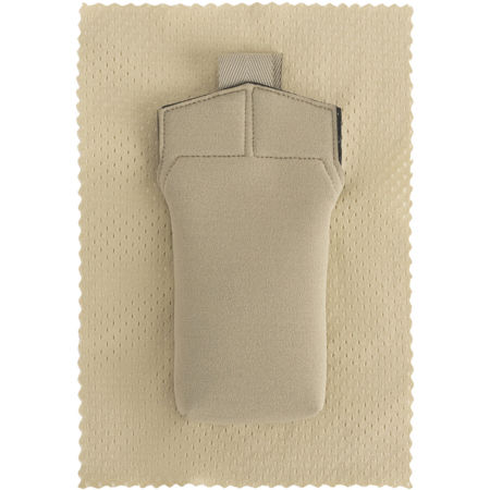 Wireless Mic Belts Sew-In Pac for Shure SLX1 Transmitter, Tan