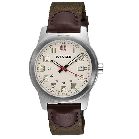 Wenger leather watch top