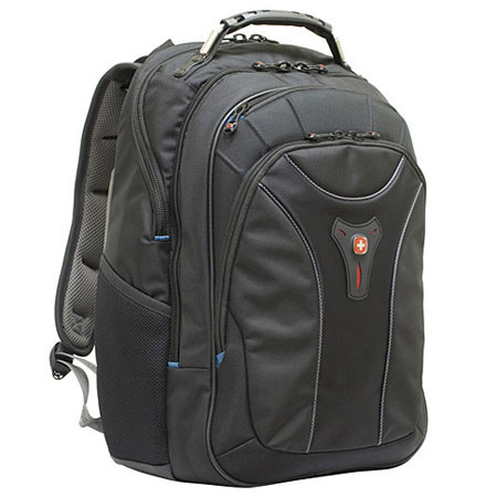 Wenger SwissGear Carbon 17in Computer Backpack, Black