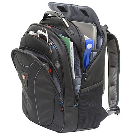 Wenger SwissGear Carbon 17in Computer Backpack, Black