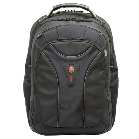 Wenger SwissGear Carbon 17 inch Computer Backpack Black