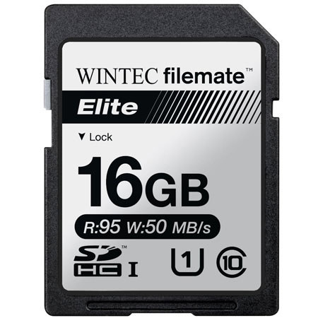 Wintec Industries Wintec 16GB Class 10 UHS-I U1 SDHC Memory Card