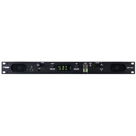 Wohler AMP1-2SDA+ 2-Channel Stereo Monitor with 3G/HD/SD-SDI, AES3 and Additional Inputs, 1RU