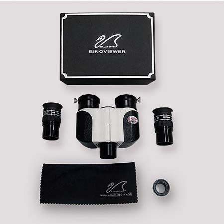William Optics William-Optics Binoviewer with Pair of 20mm Wide Angle 66° Eyepieces.