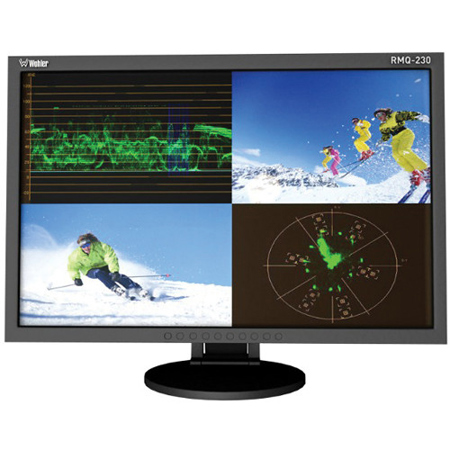 Wohler RMQ-230-3G 23" 3G-SDI Quad Split LED Monitors