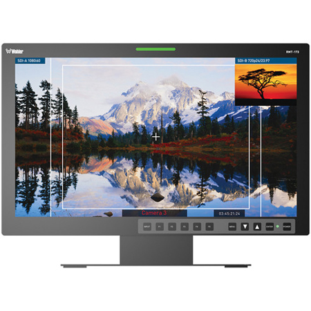 Wohler RMT-173-RM 17" HD 3G-SDI Multi-Viewer Audio/Video LED Monitor