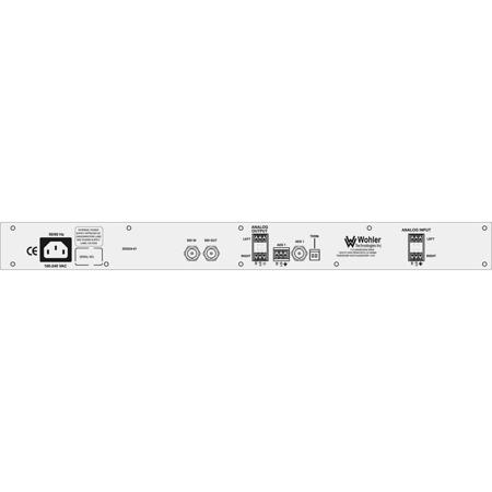 Wohler VMMDA-1 2-channel AES and 8-channel Analog Audio Monitor