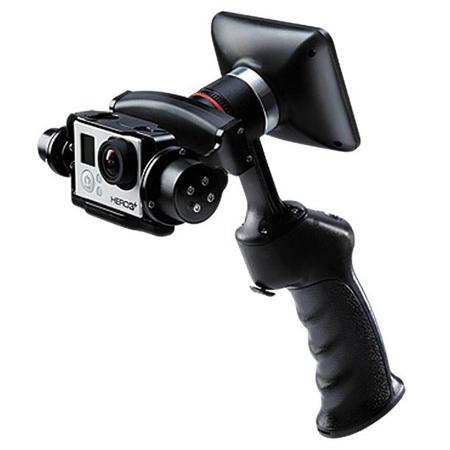 WenPod GP1+ Digital Stabilizer for GoPro Camera with 3.5" LED Monitor