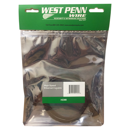West Penn 4K UltraHD HDMI Cable 2m