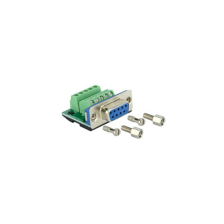 West Penn CN-MX9F MaxBlox DB9 Pin Female to Terminal Block Connector