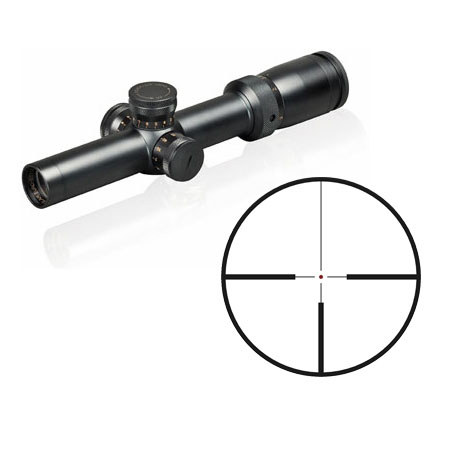 Weaver Super Slam 1.5-6x24 Riflescope, Illuminated German #4 Reticle