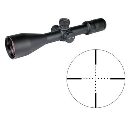 Weaver 4-20x50 Tactical Riflescope, FFP Mil Dot Reticle, Side Focus, 30mm Tube