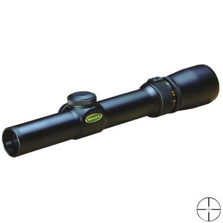 Weaver 1-3x20mm Classic V-3 Riflescope, Dual-X Reticle, 1" Tube