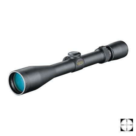 Weaver 2-10x38mm Classic V-10 Riflescope, Dual-X Reticle, 1" Center Tube