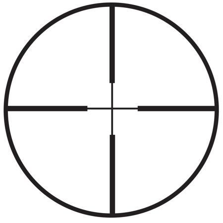 Weaver 4x28mm Classic K Scout Riflescope, Dual-X Reticle, 1" Tube