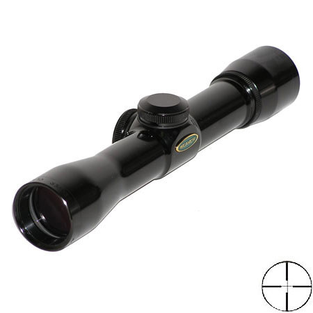 Weaver 849425 4 x 28mm Classic Handgun Scope, Black