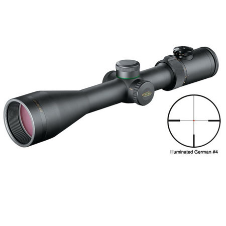 Weaver 2.5-10x50mm Classic Extreme Series Riflescope, Matte Black Finish with Illuminated German # 4 Reticle, 30mm Tube