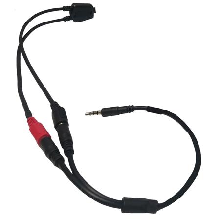Williams Sound Headset Y Splitter for Microphones MIC 068, MIC 088