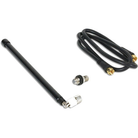 Williams Sound 3' Remote Antenna with RF Barrel Connector and RG-59 Coax Cable for RPK005 Mounting, Nominal Impedance 75 Ohms
