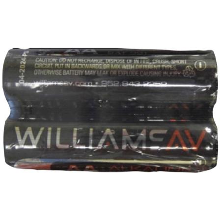 Williams Sound AA 1.2V Alkaline Battery, 2-Pack