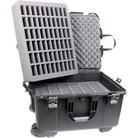 Williams Sound Large Heavy-Duty Carry Case with Wheels (2x 60 Slots)