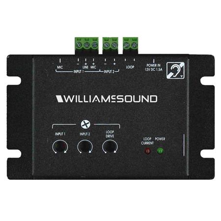 Williams Sound DL102 Counter Loop Amplifier with MIC 103 Microphone