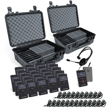 Williams Sound Digi-Wave 400 Series 23-Person Tour Guide System