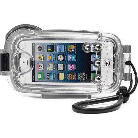 Watershot Pro Underwater Camera Housing for iPhone 5/5S, Gray