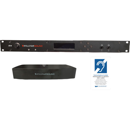 Williams Sound IR+ Control Center with Power Supply and IR+ E4 Emitter