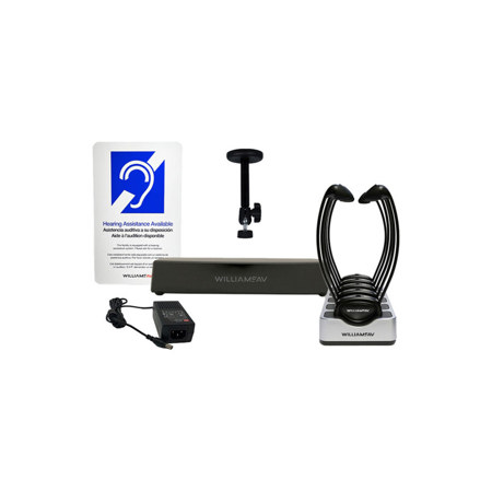 Williams Sound SoundPlus T3 Infrared System with 5x IR RX20 Stethoscope Receivers