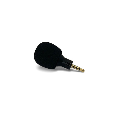 Williams Sound Plug Mount TRRS Unidirectional Microphone, Black