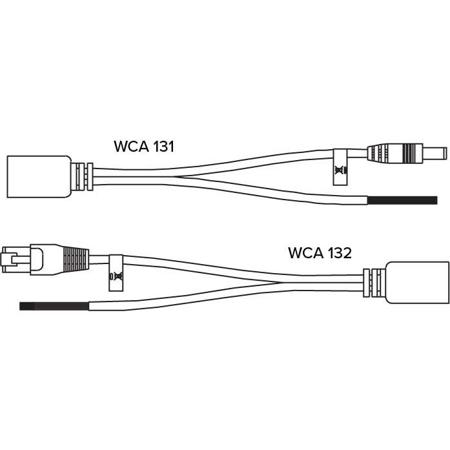 Williams Sound PoE KT2 PoE Wiring Kit, Includes WCA 131 & WCA 132 Adapter Cable
