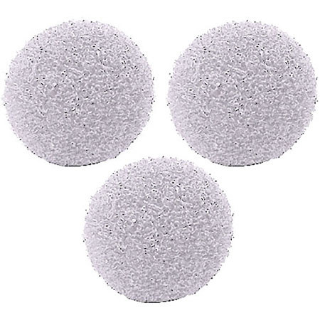 WindTech 2400P Series Windscreen, Inside Diameter .125" / 3mm, 3-Pack Off White