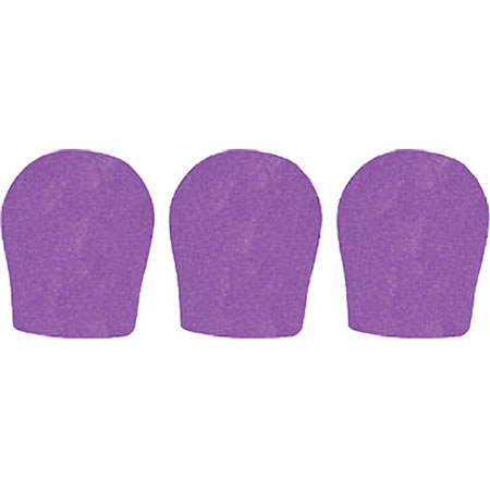WindTech 300P Series Windscreen, Inside Diameter 1.375" / 35mm - 3-Pack, Purple