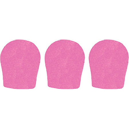 WindTech 300P Series Windscreen, Inside Diameter 1.375" / 35mm - 3-Pack, Pink